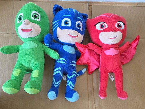 Masks plush toy bundle - pj,