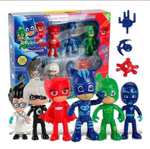 Masks collectible piece - pj, 6-piece