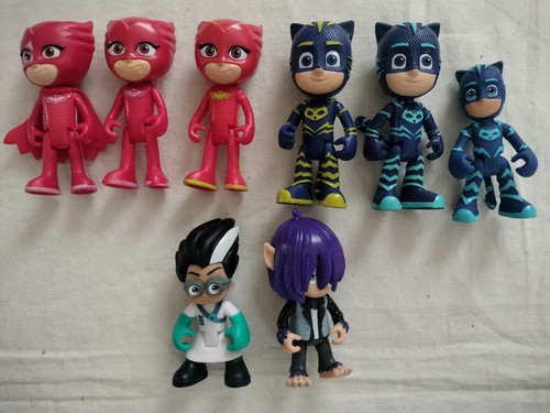 Masks action figures lot of - pj,