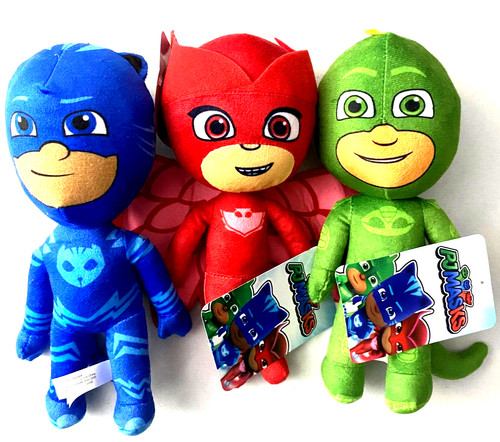 Set masks plush toys - 3,