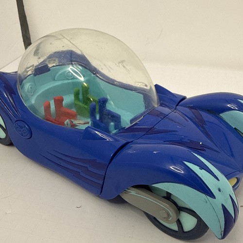 Masks blue cat car - blue, lights