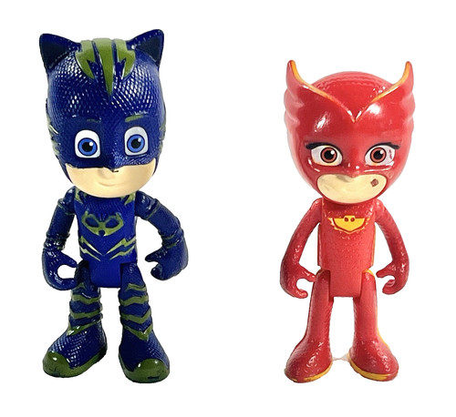 Masks and owlette catboy - pj,